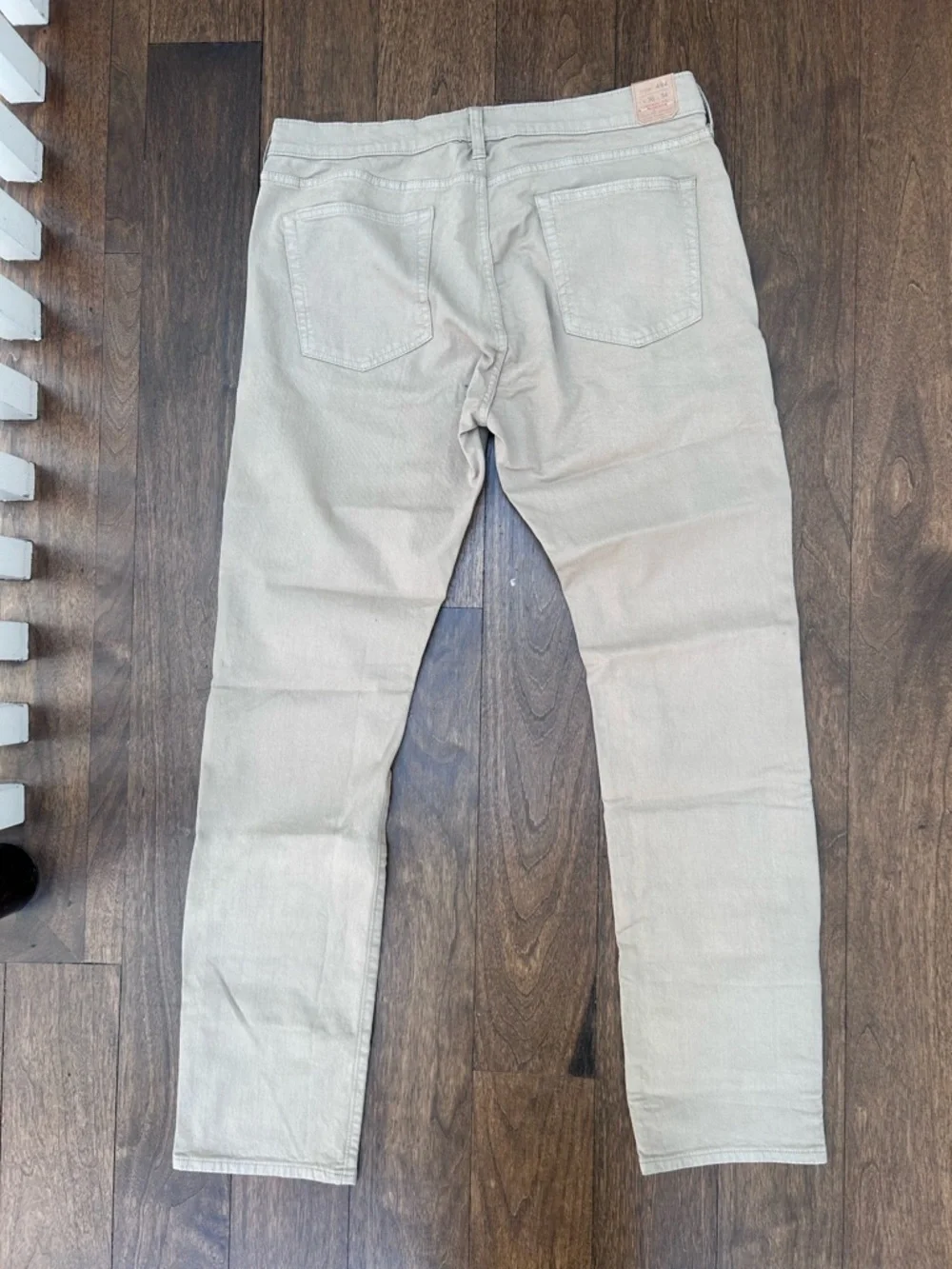 J. Crew Men’s Jeans in Light Beige